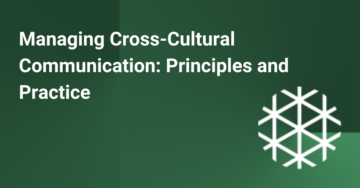 Cross Cultural Communication Partners Clients Teams